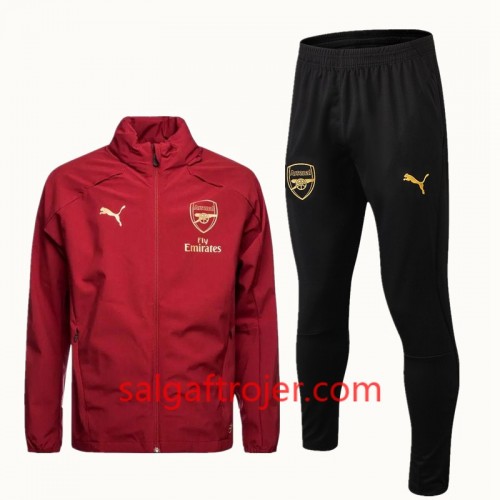 Arsenal Trænings Windrunner Dragt Rød 2018-2019 Arsenal Trænings Windrunner Dragt Rød 2018-2019